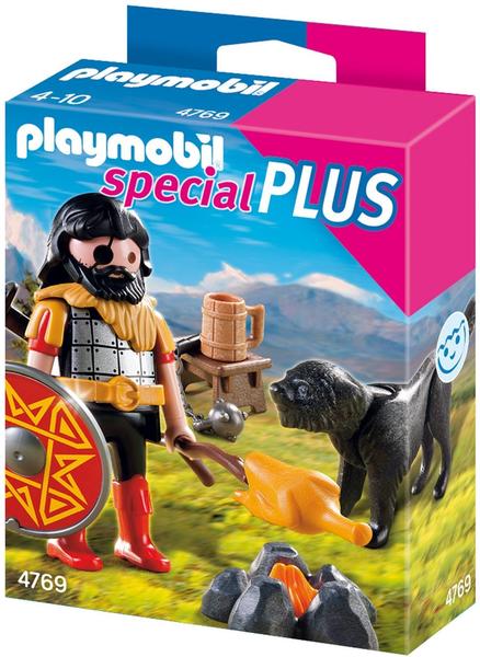 Playmobil Special Plus Barbar mit Hund am Lagerfeuer (4769)