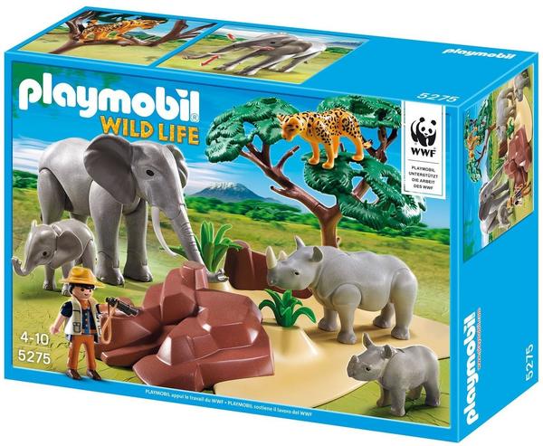 Playmobil Wild Life - WWF-Forscher bei afrikanischen Savannentieren (5275)