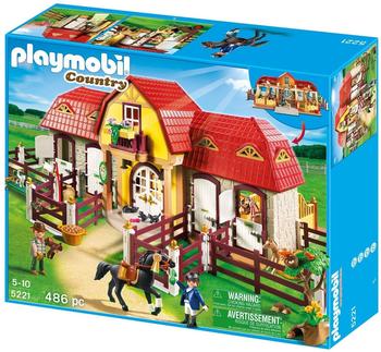 Playmobil Großer Reiterhof mit Paddocks (5221)