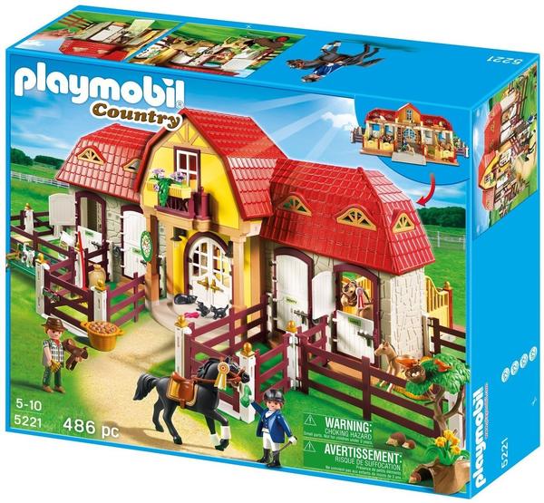 Playmobil Großer Reiterhof mit Paddocks (5221)