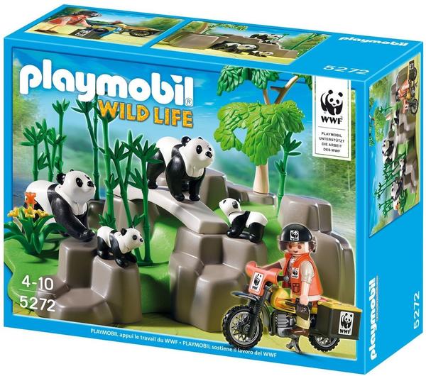 Playmobil Wild Life - WWF-Pandaforscher im Bambuswald (5272)
