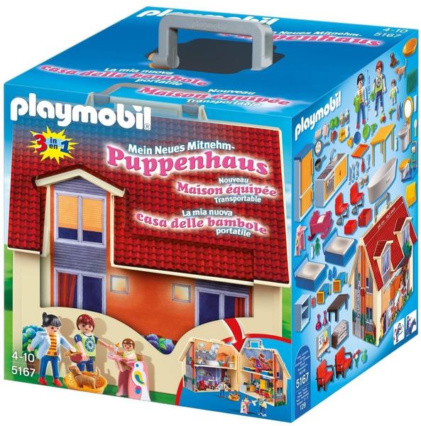 Playmobil Neues Mitnehm-Puppenhaus (5167)
