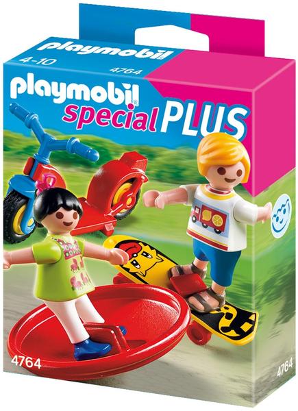 Playmobil Special Plus Citylife-Stadtleben Zwei Kinder mit Spielgeräten (4764)