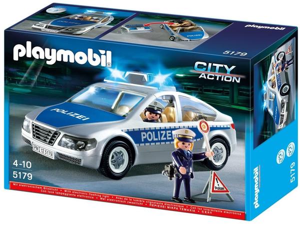 Playmobil City Action - Polizeifahrzeug mit Blinklicht (5184)