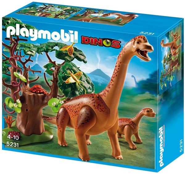 Playmobil Dinosaurier Brachiosaurus mit Baby (5231)