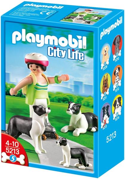 Playmobil Hunde Border Collie-Familie (5213)