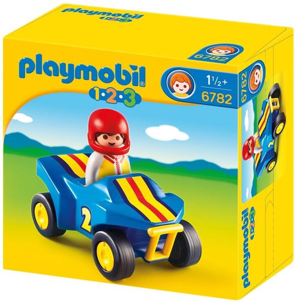 Playmobil 1.2.3 Rennfahrer mit Quad (6782)
