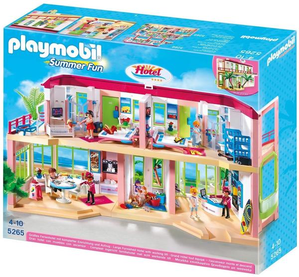 Playmobil Summer Fun Großes Ferienhotel mit Einrichtung (5265)