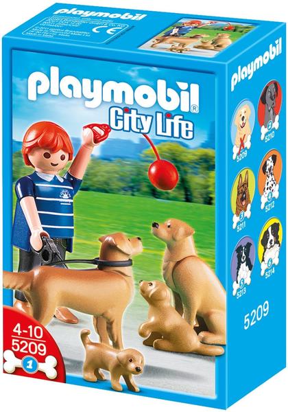 Playmobil Hunde Golden Retriever-Familie (5209)