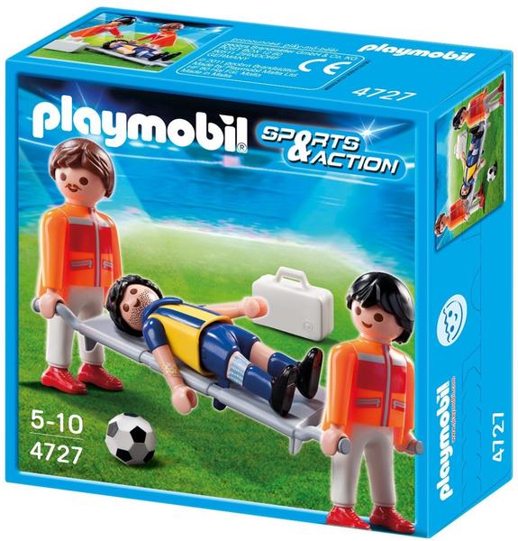 Playmobil Fußball-Freizeit Sanitäter mit Verletztem (4727)