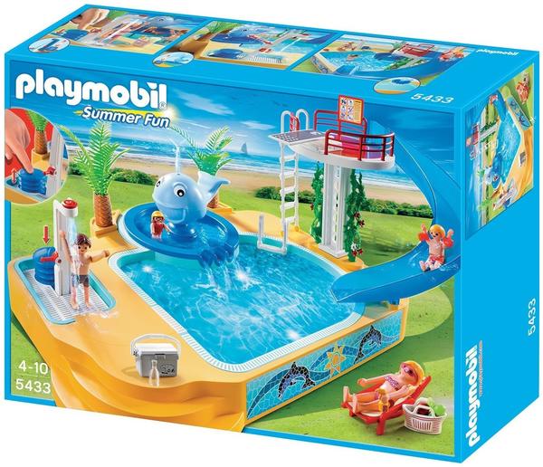 Playmobil Erlebnisbad mit Sprudel-Wal (5433)
