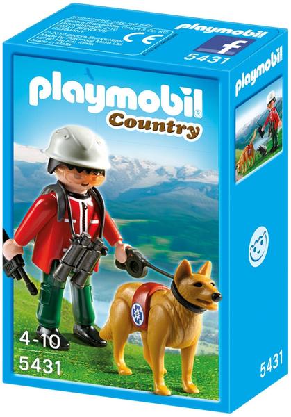 Playmobil Country - Bergretter mit Suchhund (5431)
