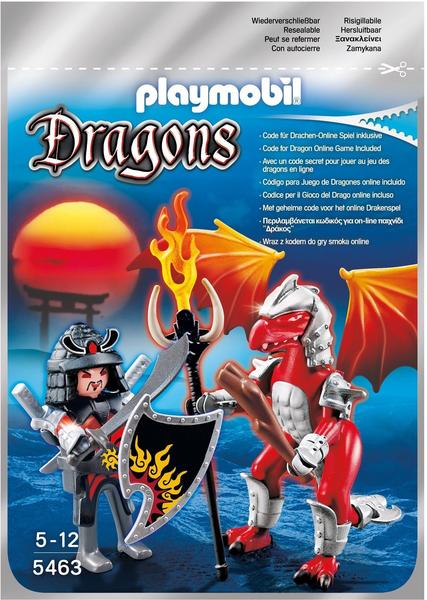 Playmobil Dragons - Fire Dragon mit Kämpfer (5463)