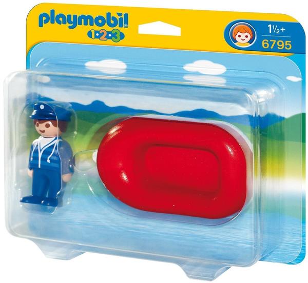 Playmobil 123 - Mann im Schlauchboot (6795)