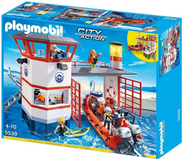 Playmobil City Action - Küstenwachstation mit Leuchtturm (5539)
