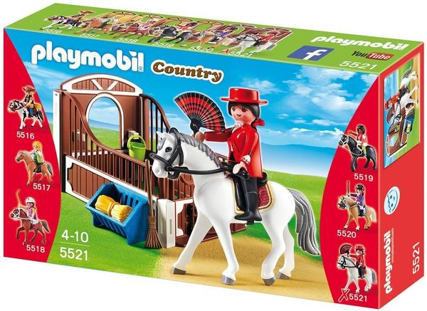Playmobil Country - Andalusier mit Pferdebox (5521)