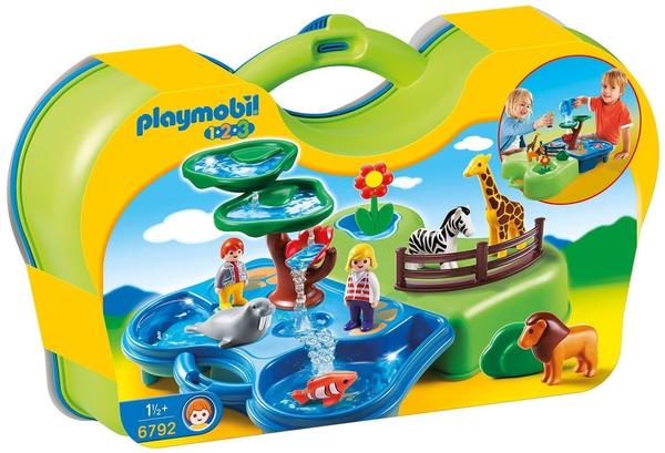 Playmobil 123 - Mein Plansch- und Zooköfferchen (6792)