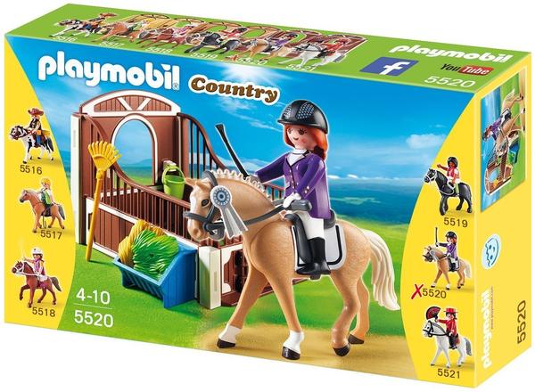 Playmobil Country - Warmblut mit Pferdebox (5520)