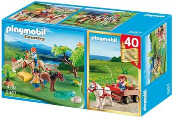 Playmobil 5457 Jubiläums-Kompaktset: Ponykoppel + Ponywagen