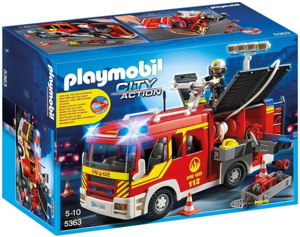 Playmobil City Action - Löschgruppenfahrzeug mit Licht und Sound (5363)