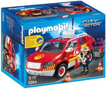 Playmobil City Action - Brandmeisterfahrzeug mit Licht und Sound (5364)