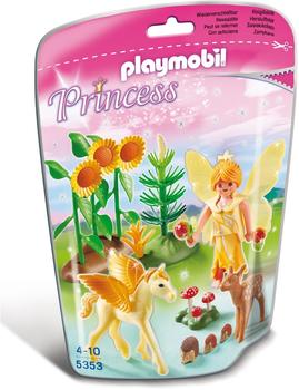 Playmobil Princess - Waldfee mit Pegasusbaby "Goldstaub" (5353)