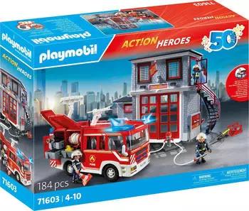 Playmobil Action Heroes - Feuerwehr-Megaset (71603)