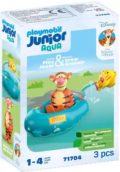 Playmobil JUNIOR & Disney - Tiggers Schlauchbootfahrt (71704)