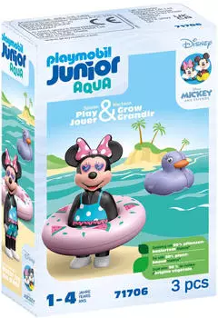 Playmobil JUNIOR & Disney - Minnie Maus' Strandausflug (71706)