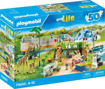 Playmobil My Life - Mein gro&szlig;er Erlebnis-Zoo (71600)
