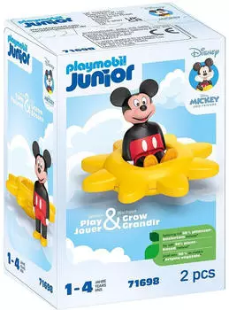 Playmobil JUNIOR & Disney - Micky Maus' Drehsonne mit Rasselfunktion (71698)