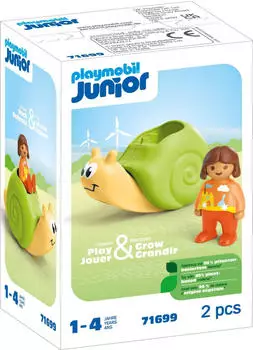 Playmobil JUNIOR & Disney: Schaukelschnecke mit Rasselfunktion (71699)