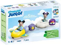 Playmobil Konstruktions-Spielset "Mickys & Minnies Wolkenflug (71697), JUNIOR &