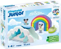 Playmobil Konstruktions-Spielset "Mickys & Minnies Wolkenhaus (71696), JUNIOR &