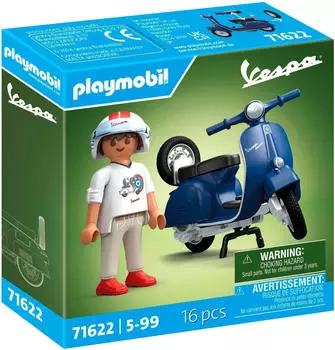 Playmobil 1969 Vespa 150 Sprint Veloce blau (71622)