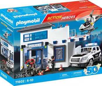 Playmobil Action Heroes Polizeistation (71602)