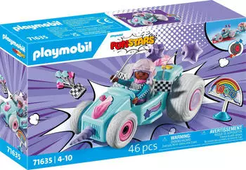 Playmobil Funstars Rasendes Einhorn Fahrzeug (71635)