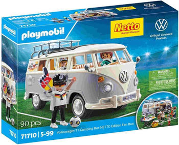Playmobil Volkswagen T1 Camping Bus NETTO Edition Fu&szlig;ball EM 2024 (71710)