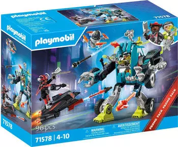 Playmobil Roboter vs Fluggleiter (71578)