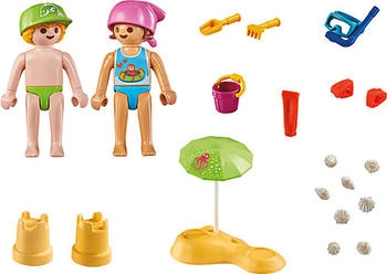 Playmobil Kids with Sand Castle (71581)