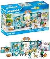 Playmobil Konstruktions-Spielset "Tierhotel (71742), Playmobil My Life" Made in