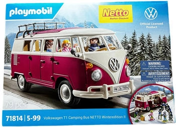 Playmobil Volkswagen T1 Camping Bus NETTO Winter Edition II (71814)