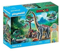 Playmobil 71819, Playmobil Brachiosaurus-Begegnung mit Luftkissenboot (71819)