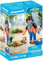 Playmobil Konstruktions-Spielset "Schildkr&ouml;ten-Terrarium (71748), Playmobil My Life"