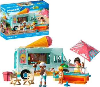 Playmobil Vacation on the Beach Ice Cream Truck mit Surfshop 71904