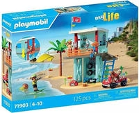 Playmobil 71903, Playmobil Rettungsturm mit Beach buggy (71903, Playmobil My Life)