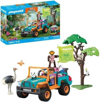 Playmobil Animals and Friends Bunter Geländewagen (71854)