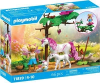 PLAYMOBIL 71839, PLAYMOBIL 71839 Magic Unicorns Einhorn-Stall f&uuml;r Mama und Fohlen