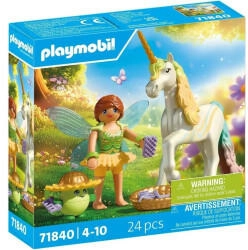 Playmobil Magic Unicorns Regenbogenblume mit Fee 71840