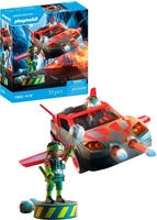 Playmobil Konstruktions-Spielset "Helden-Multifunktionsfahrzeug (71832),...